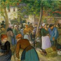 Pissarro, Camille - The Poultry Market